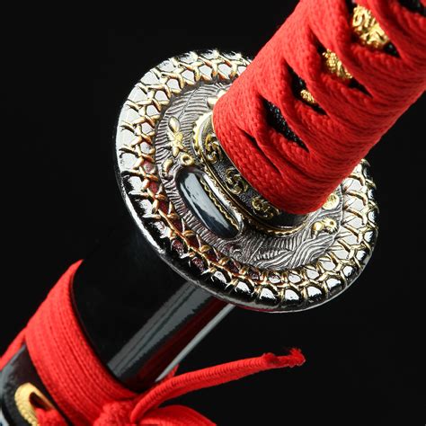 Épée Pleine Soie épée De Samouraï Japonaise Faite à La Main En Acier