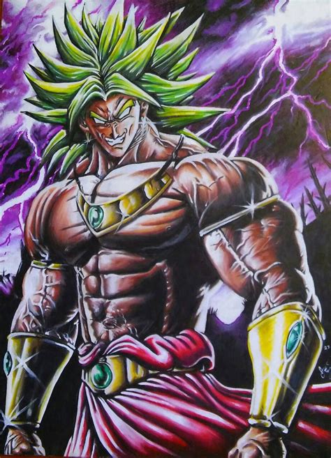 Goku is back to training hard. Broly, the legendary super sayan by JPKegle on DeviantArt