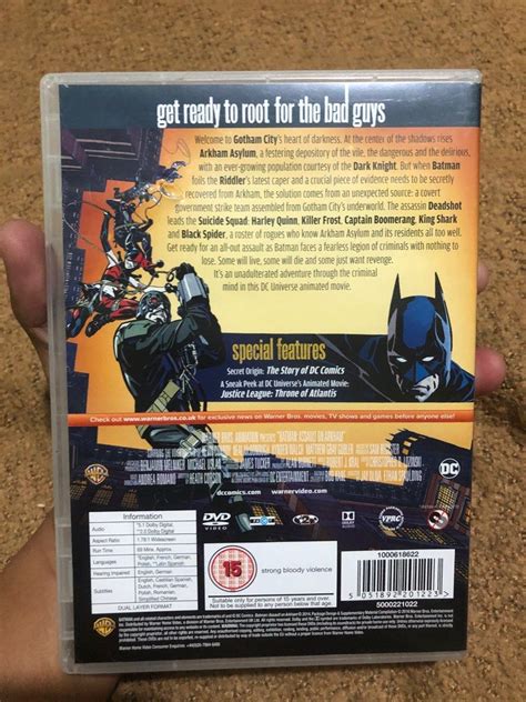 Batman Assault On Arkham Special 2disc Dvd Set Hobbies And Toys Music