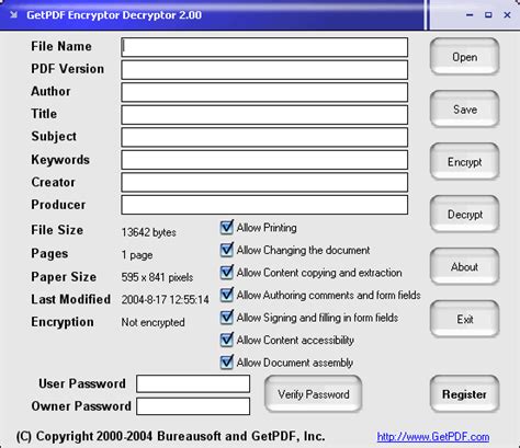Getpdf Encryptor Decryptor Latest Version Get Best Windows Software