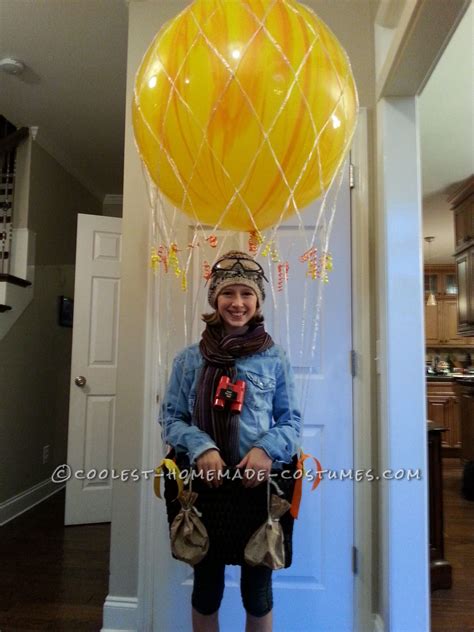 Cool Homemade Hot Air Balloon Costume Ready For Liftoff Cool