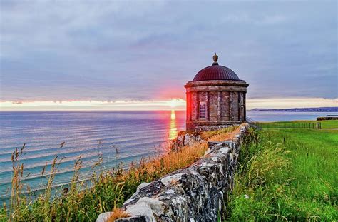 Mussenden Temple Sunrise Photograph By Andy Morrow Fine Art America
