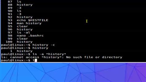 Click details to select exactly which items will be deleted after selecting the history to be cleared, click ok, then close the window. How to clear command line history in Linux - YouTube