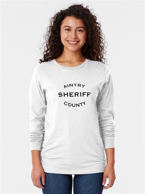 Aintry County Sheriff T Shirt By Celticanam Redbubble