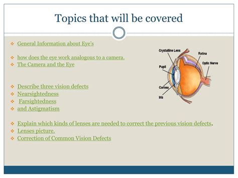 Ppt Human Eye Project Powerpoint Presentation Free Download Id1761722