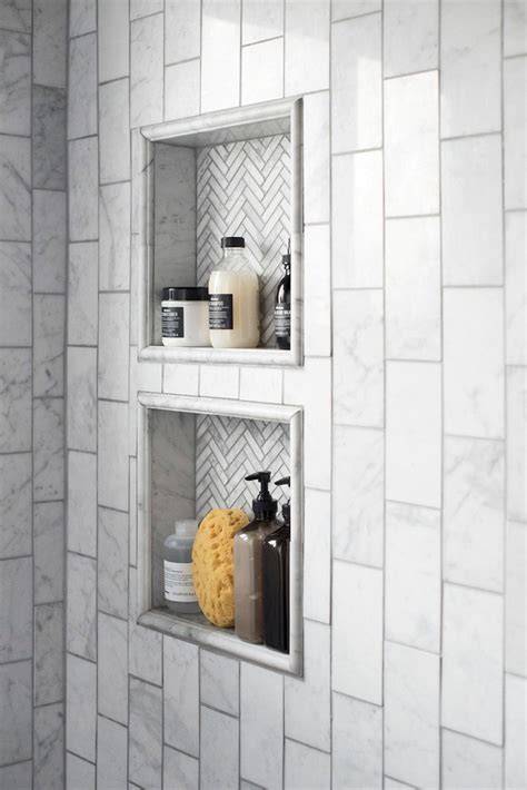 50 tile shower niche ideas and shelf designs for your bathroom planning decor tango