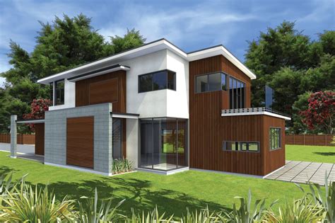 Two Story Contemporary House Plans House Plans