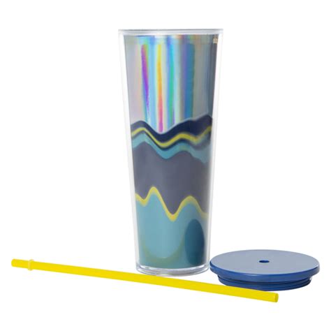 24oz Iridescent Ombre Tumbler Five Below Let Go And Have Fun