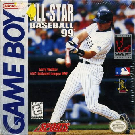 All Star Baseball 99 Gameboy Gb Rom Download