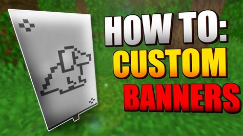 How To Make Your Own Custom Banner In Minecraft Bedrock Edition Full