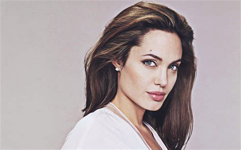 Download Wallpapers 4k Angelina Jolie 2018 Portrait Movie Stars
