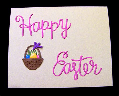 Resurrection sunday, the most important celebration in christian religions, is happy easter messages, memes, and quotes collection for your friends and family to make it easier for you. Ann Greenspan's Crafts: Script Happy Easter card