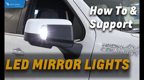 How To & Support: LED Mirror Lights - Chevrolet Silverado & GMC Sierra