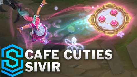 Cafe Cuties Sivir Skin Spotlight Pre Release League Of Legends