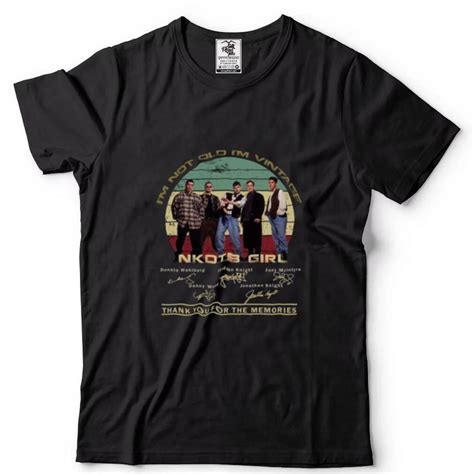 Nkotb Girl Im Not Old Vintage New Kids On The Block Tour 1989 T Shirt