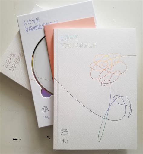 The Bookworm Album Unboxing 3 Love Yourself 承 Her Bts