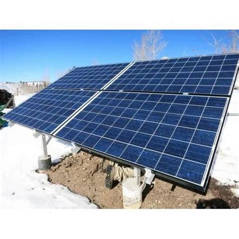 Rectangle Off Grid Solar Power System For Power Generation Rs 32 Unit