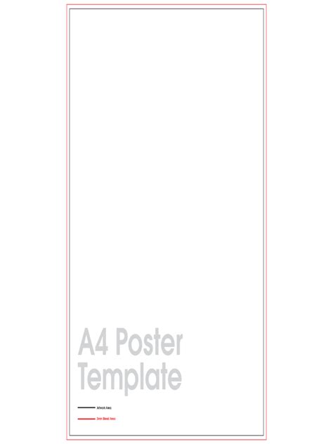 A4 Poster Template 2 Free Templates In Pdf Word Excel Download