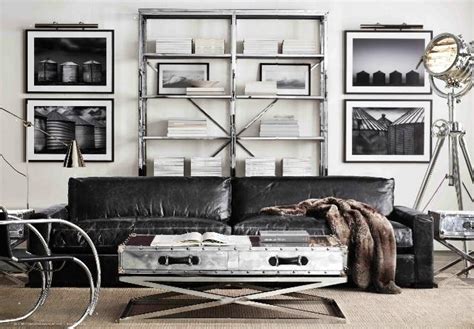 30 Stylish And Inspiring Industrial Living Room Designs