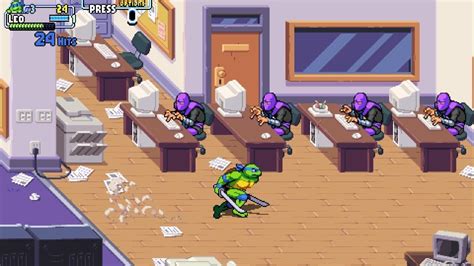 Teenage Mutant Ninja Turtles Shredders Revenge Episode 1 Playing