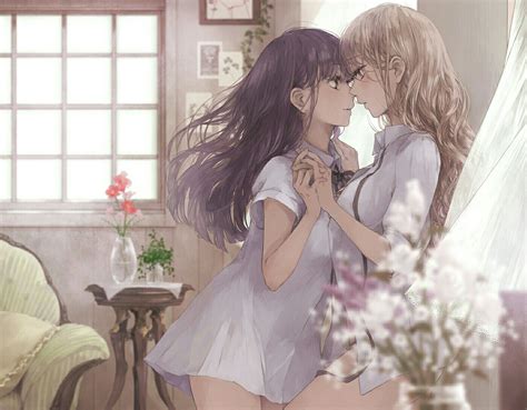 Pin By Bkong Ba On Fiction Yuri Anime Girls Yuri Anime Yuri Manga