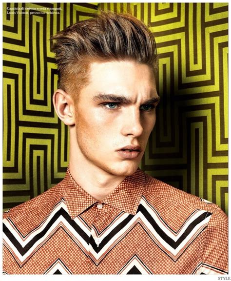 Tommy Marr Models Graphic Mens Fashions For Style Magazine The