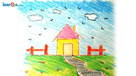 Many professional artists use them, but usually on paper products. How to Draw House Landscape - YouTube