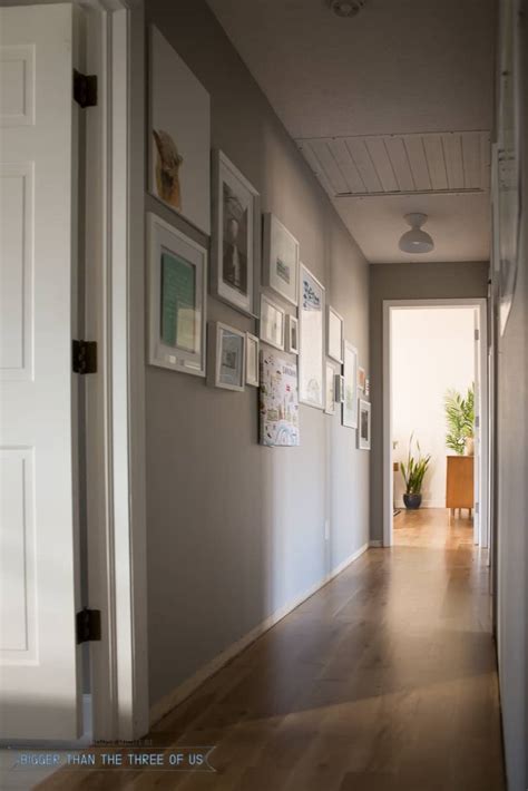 They are the first thing people see when they walk into your home so they obviously have to look really nice, but they. Modern Travel Gallery in Hallway - Bigger Than the Three of Us