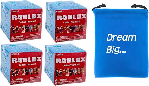 Roblox Series 3 Action Figure Mystery Box Set Of 4