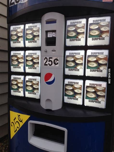 Vending Machine 025 For A Random Can Of Soda Funny Vending