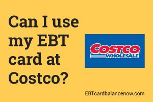 If you are wondering, does costco take ebt food stamps, the answer is yes? last, but not least, does costco club take ebt payments? Can I use my EBT card at Costco? - EBTCardBalanceNow.com