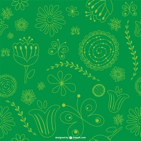 Wählen sie aus illustrationen zum thema muster und hintergründe von istock. Grün floral Hintergrund-Muster | Download der kostenlosen ...