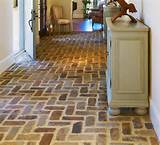 Photos of Floor Tile That Looks Like Brick