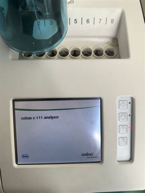 Roche Cobas C 111 TableTop Clinical Chemistry Hematology Lab Analyzer