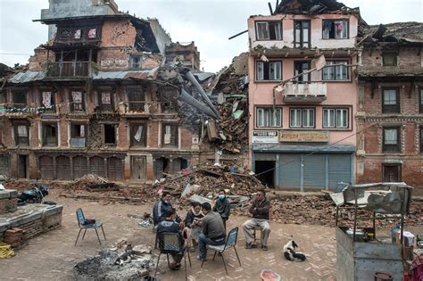 Nepal Survivors Lay Amid Rubble And Bodies After Earthquake The New