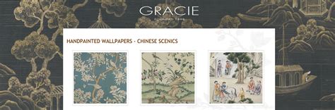 Hand Painted Chinoiserie Wallpaper From Gracie The Antiques Diva