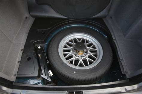 A run flat and a kit will get you home (or at least to a safe place). Spare tire for BMW 525i at Kevin Warnock