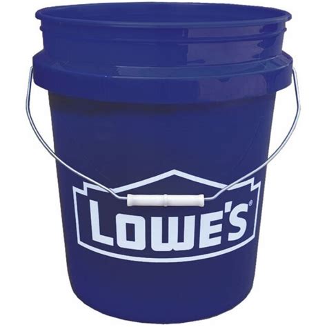 Lowes 5 Gallon S Plastic General Bucket At