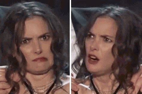 Winona Ryder Made These 22 Faces During A Speech At The Sag Awards