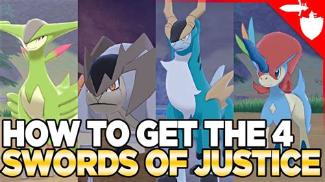 How To Catch Keldeo And The Swords Of Justice In The Crown Tundra