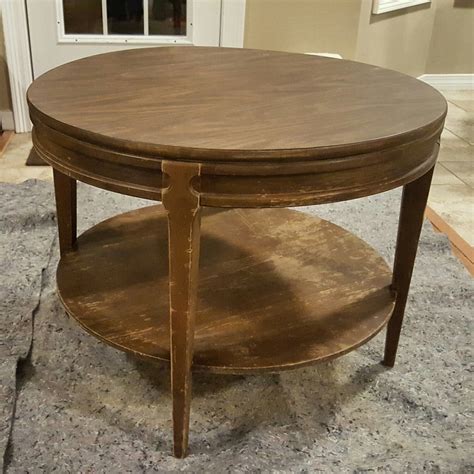 The company listed 139 types of sofa tables. Vintage Mersman Round Coffee Table — Monnie like Bonnie ...