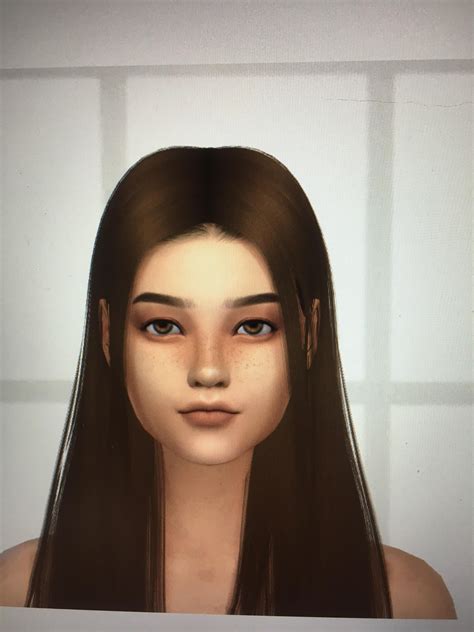 can i have advice on how to make my simself resemble me in the slightest she couldnt look more