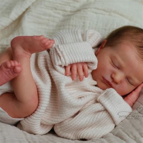 Kyrie Sleeping Realborn 19 Reborn Doll Kitcoa By Etsy
