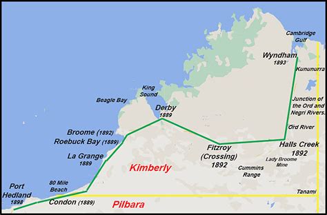 Wa Lines In The Kimberley