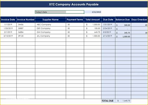 Accounts Receivable Ledger Template Free Template Download B