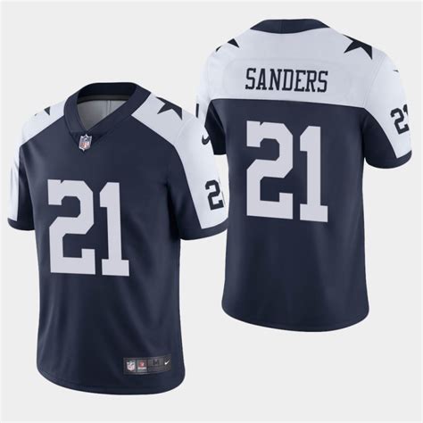 Search our extensive list of all nfl players. Männer Dallas Cowboys # 21 Deion Sanders Spiel Alternate ...