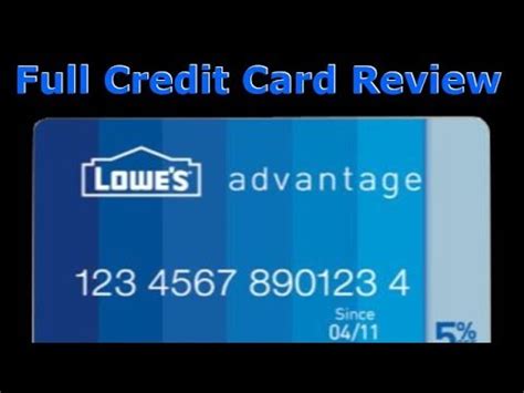 We did not find results for: Credit Card Review: Lowe's Advantage Credit Card - YouTube