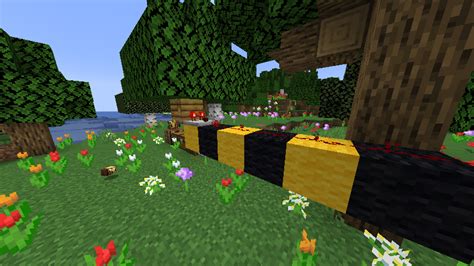 Sunflower plains (5%) plains (5%) flower forest (2%) forest (0.2%) birch forest (0.2%) tall birch forest (0.2%) Bee Nests/Hives give off a comparator signal : Minecraft