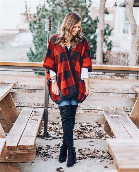 Plaid for the Holidays - StyledJen | Womens winter fashion outfits, Fall outfits, Plaid outfits