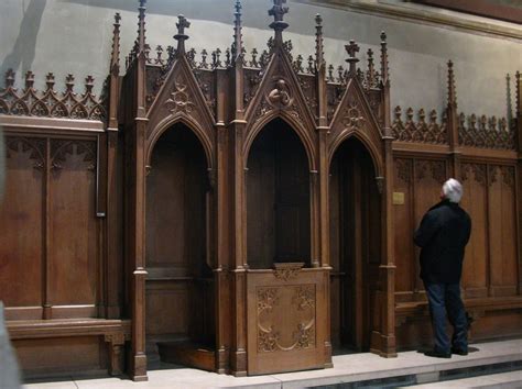 Confession Booth Notre Dame Cathedral Luxembourg Rele Flickr